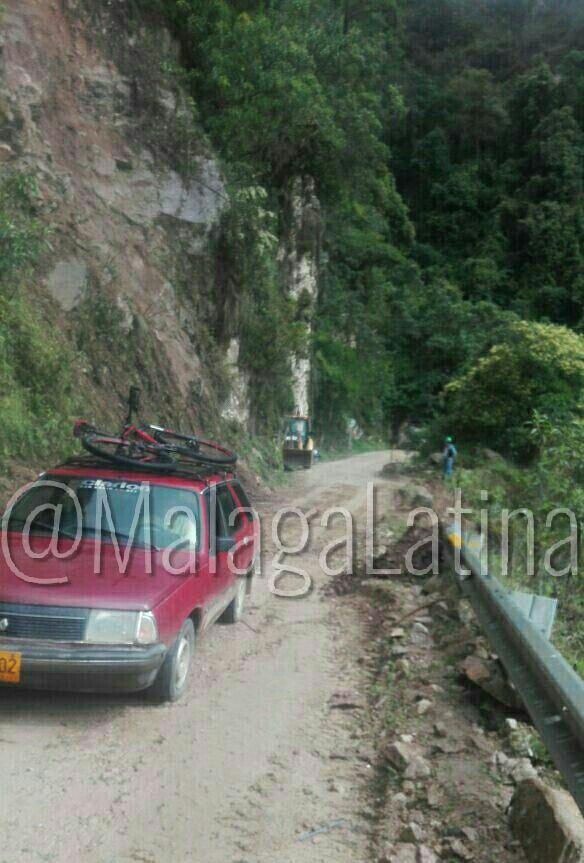  Así amanece la vía Málaga – Los Curos