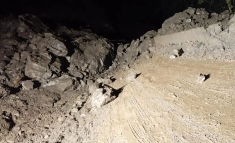  Cerrada la Vía Málaga – Los Curos, por derrumbe en el PR 32