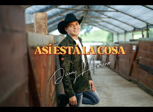  MÚSICA Y TALENTO SANTANDEREANO | “Así está la cosa”, lo nuevo del cantautor Danny Moreno